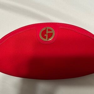 Giorgio Armani Red Cosmetic Pouch